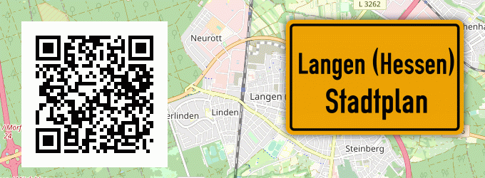 Stadtplan Langen (Hessen)