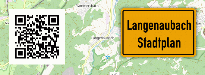 Stadtplan Langenaubach