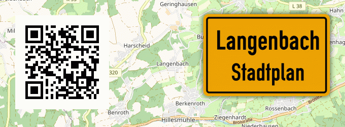 Stadtplan Langenbach