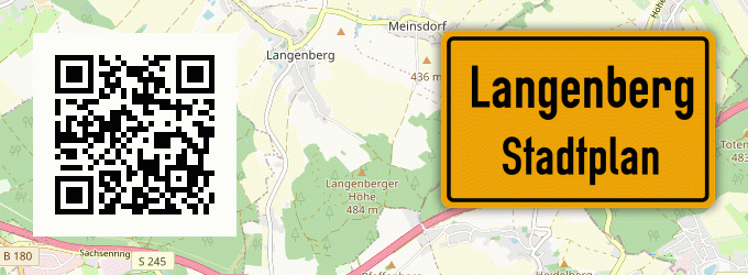 Stadtplan Langenberg, Rheinland