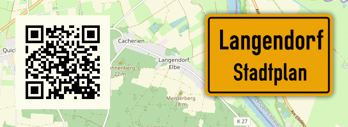 Stadtplan Langendorf, Elbe