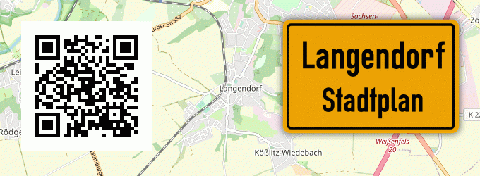 Stadtplan Langendorf