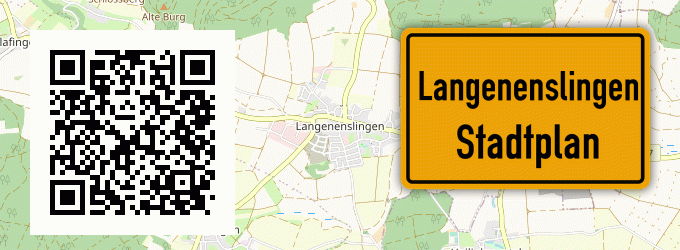 Stadtplan Langenenslingen