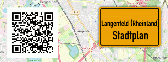 Stadtplan Langenfeld (Rheinland)