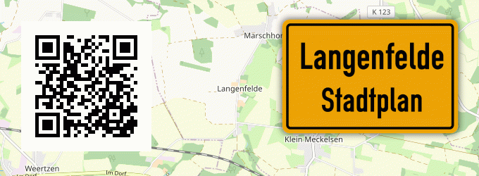 Stadtplan Langenfelde