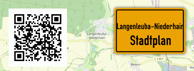 Stadtplan Langenleuba-Niederhain