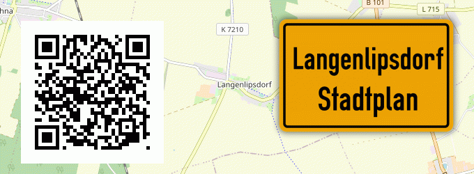 Stadtplan Langenlipsdorf