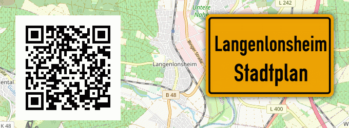 Stadtplan Langenlonsheim