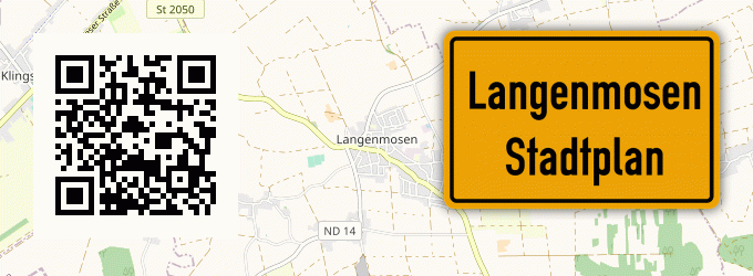 Stadtplan Langenmosen