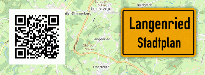 Stadtplan Langenried, Oberpfalz