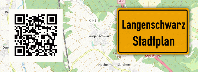 Stadtplan Langenschwarz