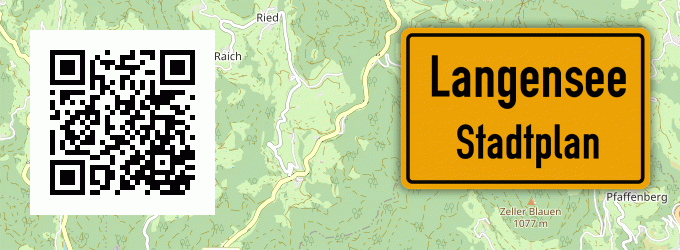 Stadtplan Langensee