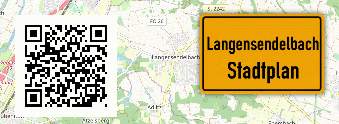 Stadtplan Langensendelbach