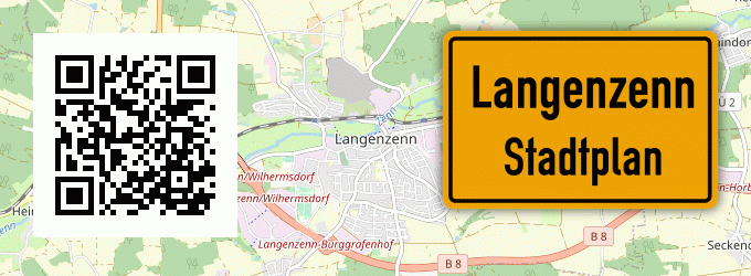 Stadtplan Langenzenn