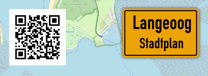 Stadtplan Langeoog