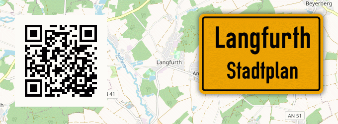 Stadtplan Langfurth