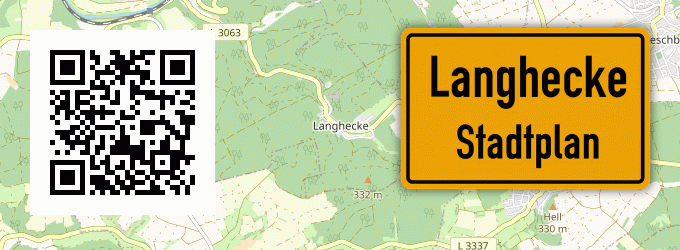Stadtplan Langhecke