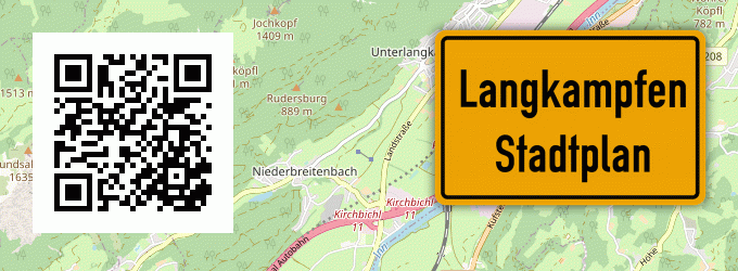Stadtplan Langkampfen