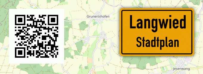 Stadtplan Langwied