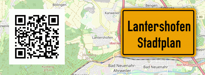 Stadtplan Lantershofen