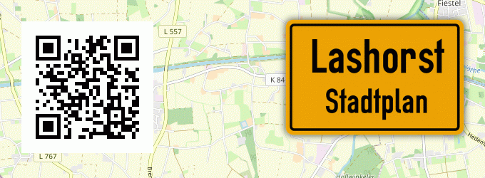 Stadtplan Lashorst