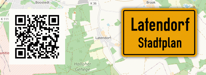 Stadtplan Latendorf