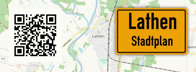 Stadtplan Lathen