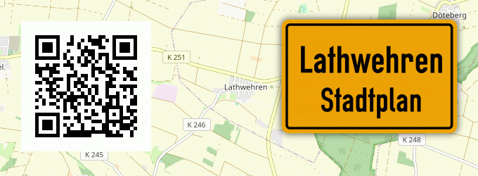 Stadtplan Lathwehren