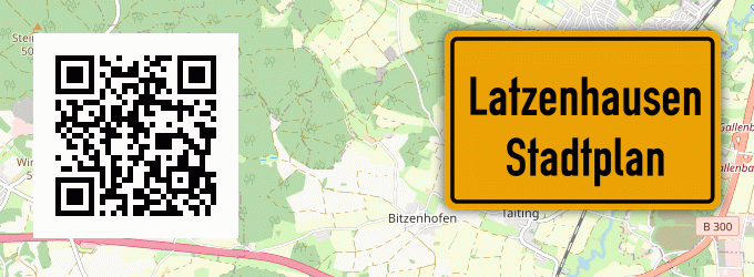 Stadtplan Latzenhausen