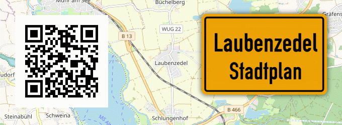 Stadtplan Laubenzedel