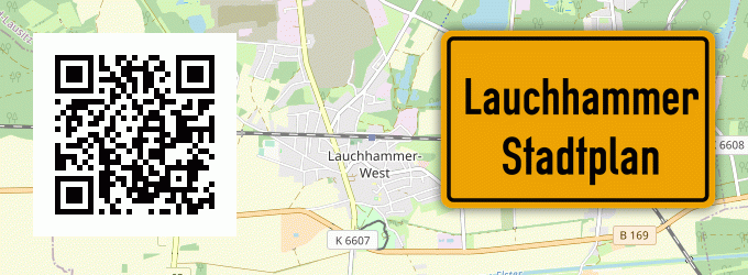 Stadtplan Lauchhammer