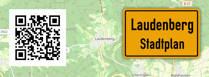 Stadtplan Laudenberg