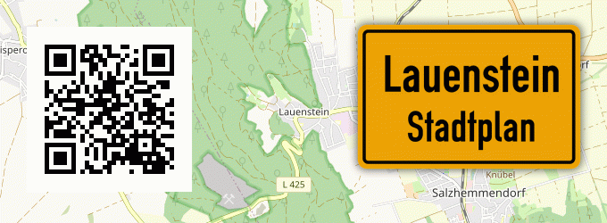 Stadtplan Lauenstein, Niedersachsen