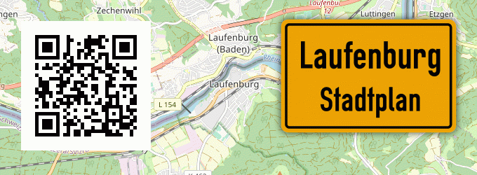 Stadtplan Laufenburg