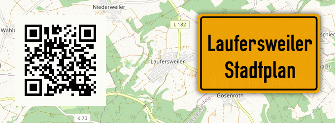 Stadtplan Laufersweiler