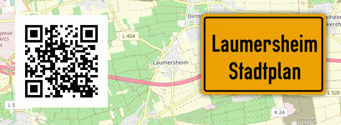 Stadtplan Laumersheim