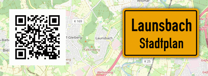 Stadtplan Launsbach