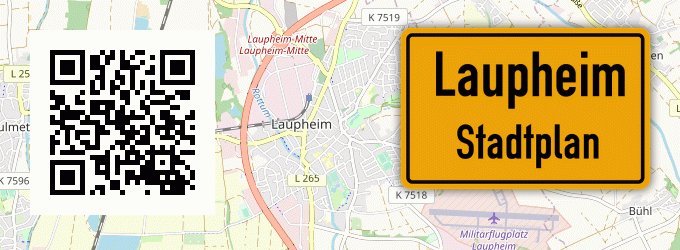 Stadtplan Laupheim