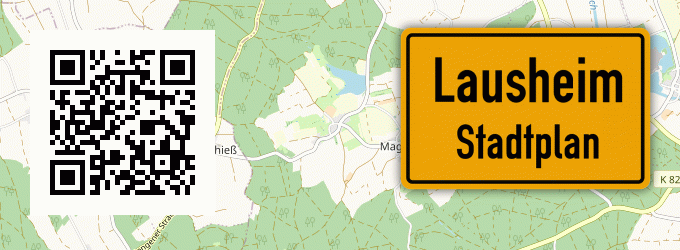 Stadtplan Lausheim