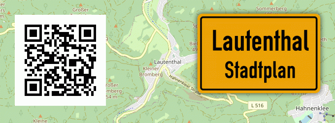 Stadtplan Lautenthal
