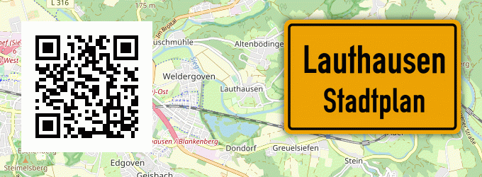 Stadtplan Lauthausen