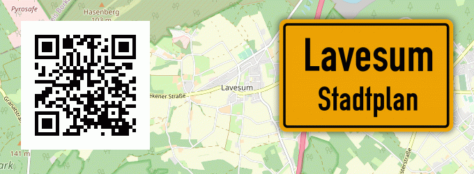 Stadtplan Lavesum