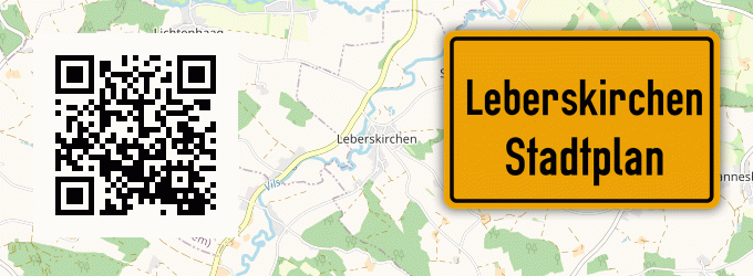 Stadtplan Leberskirchen