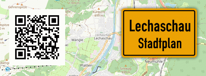 Stadtplan Lechaschau