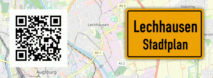 Stadtplan Lechhausen