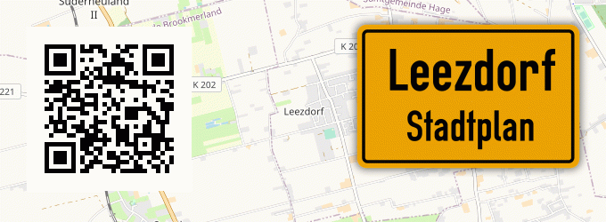 Stadtplan Leezdorf