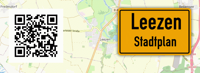 Stadtplan Leezen, Holstein