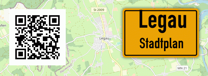 Stadtplan Legau