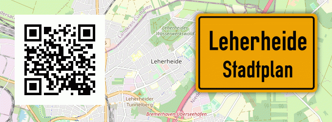 Stadtplan Leherheide