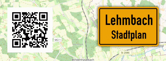 Stadtplan Lehmbach